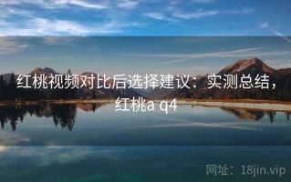 红桃视频对比后选择建议：实测总结，红桃a q4