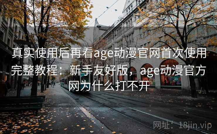 真实使用后再看age动漫官网首次使用完整教程：新手友好版，age动漫官方网为什么打不开