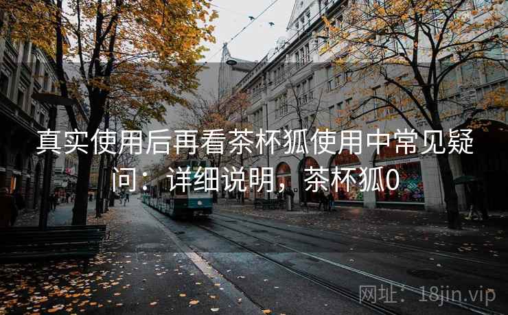 真实使用后再看茶杯狐使用中常见疑问:详细说明,茶杯狐0 真实使用后再看茶杯狐使用中常见疑问:详细说明,茶杯狐0